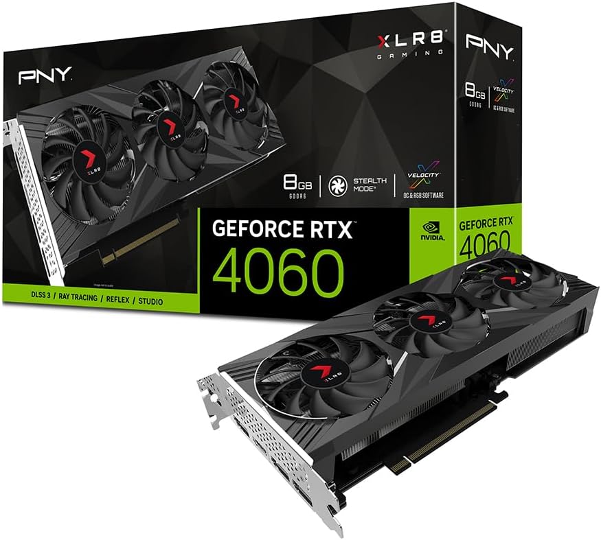 たかはし　PNY RTX4060 8GB TwinFAN PNY GeForce RTX 4060 8GB VERTO Dual Fan-PNY